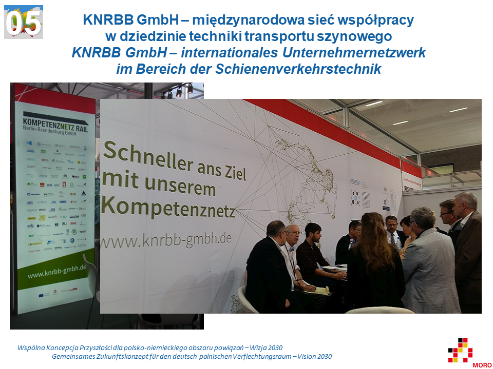 KNRBB GmbH – międzynarodowa sieć współpracy w dziedzinie techniki transportu szynowego / KNRBB GmbH – internationales Unternehmernetzwerk im Bereich der Schienenverkehrstechnik