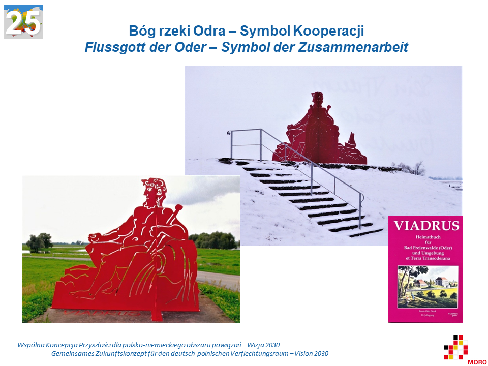 VIADRUS: Bóg rzeki Odra – Symbol kooperacji / Flussgott der Oder – Symbol der Zusammenarbeit