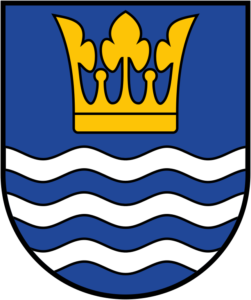 Wappen der Gemeinde Ostseebad Heringsdorf, Quelle: Wikimedia Commons, https://commons.wikimedia.org/wiki/File:Wappen_Ostseebad_Heringsdorf.svg