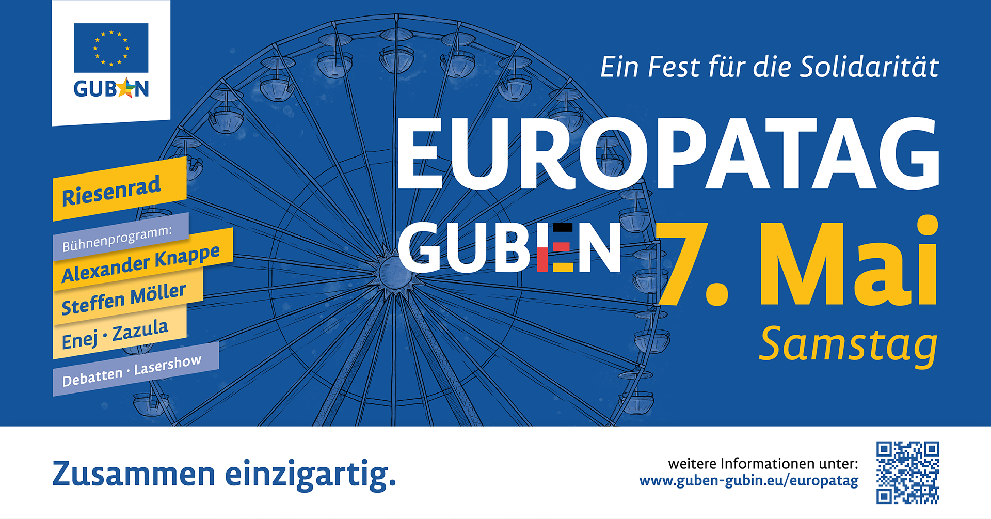 Dzień Europy - Europatag 2022 Guben - Gubin